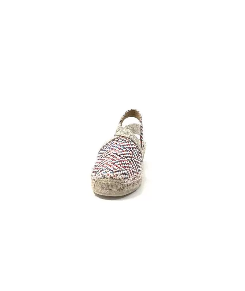 Toni Pons Vera Ms Textile Multicolore-Femme Espadrilles